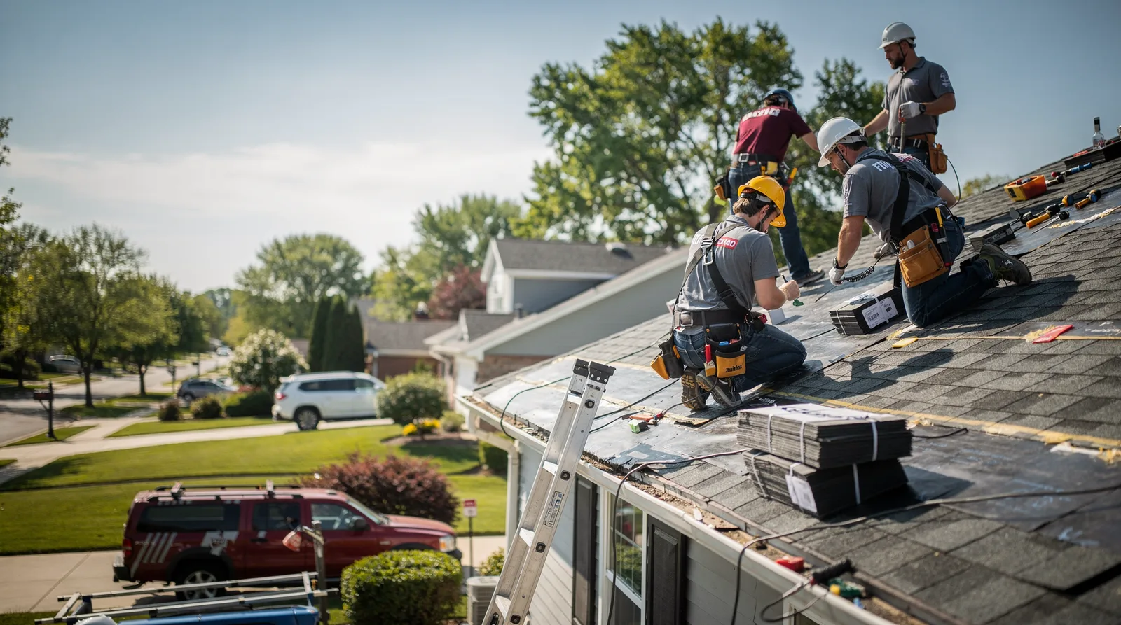 Roof Repair in Island Falls, ME around you